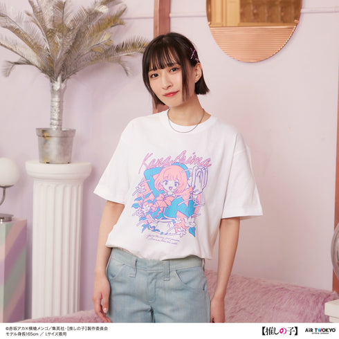 『【推しの子】』第1弾 レトロポップTシャツ 4(有馬かな)